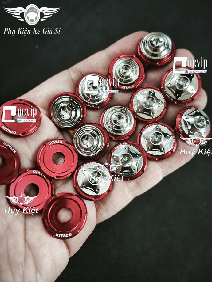 [Tặng LĐ KITACO ĐỎ] Ốc Dàn Áo Salaya Mẫu Sao Nhọn, Phay Thái (Inox 304) 5Li15 Xoắn, 5Li15 Nhuyễn, 6Li10, 6Li15, 6Li20 MS6738