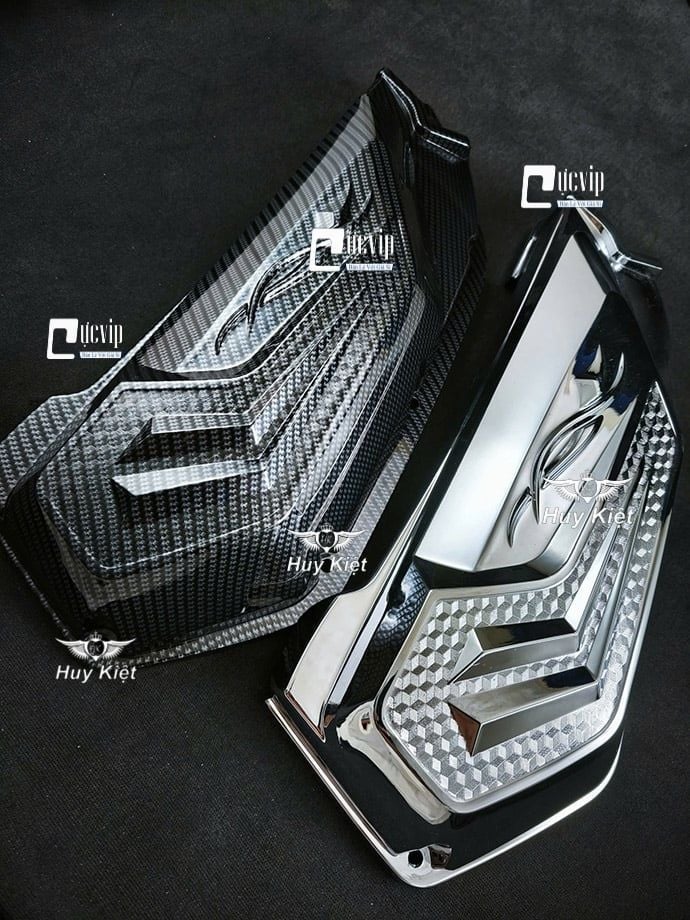 [Mẫu Mới] Ốp Pô E AirBlade AB 2026, AB 2023 - 2026 160cc, 125cc Xi Niken, Carbon MS6894