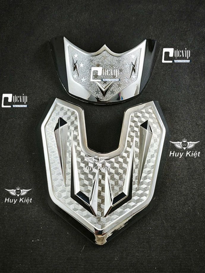 Ốp Mỏ Và Đuôi Dè Trước Sau AirBlade AB 2023 - 2025 160cc, 125cc Xi Mạ Crom MS6811