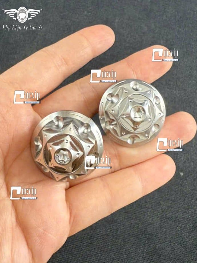 Cặp Gù Tay Lái Salaya [Kiểu Bông G3] Inox 304 Gắn Wave, Dr, Fu, Si, Cub, PCX, NVX, Vario, Vision, Jupiter, SH, Luvias, Mio, Win, Ex, Satria, Raider, R15 MS6903