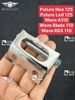 Pat Gắn Yên Trước [Bản Lề Yên] Xe Wave Nhỏ, Wave RS, Wave A 100, Wave A 110, Wave RSX 110, Wave Blade 110 2017 - 2026, Dream, Future Neo, Future Led, Xi Niken Sáng Bóng MS6934