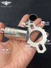 Combo Đót Nối + Khâu Cổ Pô (Lông Đền Cổ Pô, Pat Cổ Pô) Tản Nhiệt Nhôm CNC Gắn Cổ Pô Zin, Inox, Titan Có Phi 27mm Hoặc 32mm MS6936