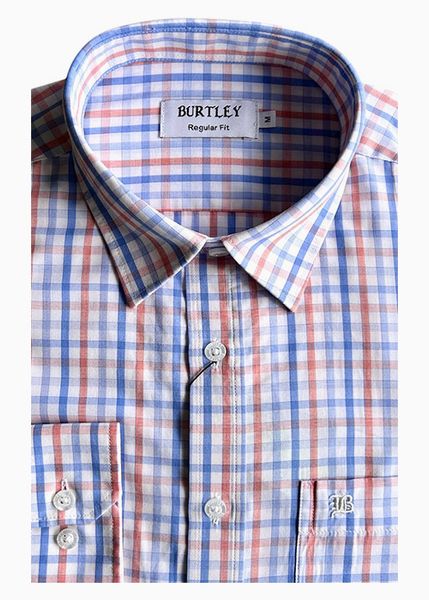 ÁO SƠ MI NAM DÀI TAY REGULAR FIT AL75-063F