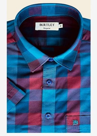  ÁO SƠ MI NAM VẠT NGANG NGẮN TAY REGULAR AN75-058N-2 