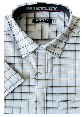  ÁO SƠ MI NAM VẠT NGANG NGẮN TAY REGULAR AN76-075N 