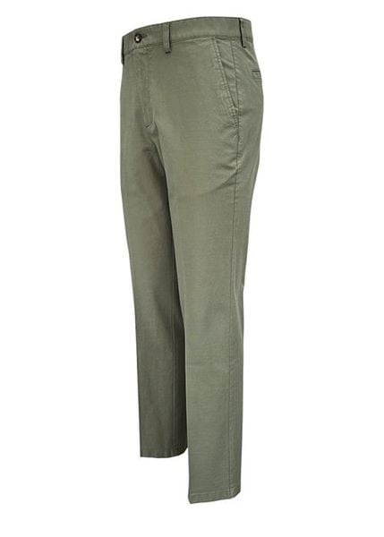 QUẦN KAKI NAM CHỐNG NHĂN REGULAR QK36-435-3 OLIVE