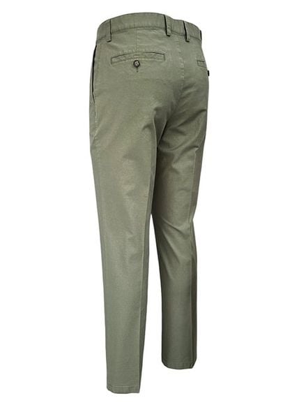 QUẦN KAKI NAM CHỐNG NHĂN REGULAR QK36-435-3 OLIVE