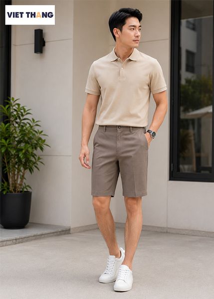 QUẦN SHORT NAM REGULAR QS96-331-2