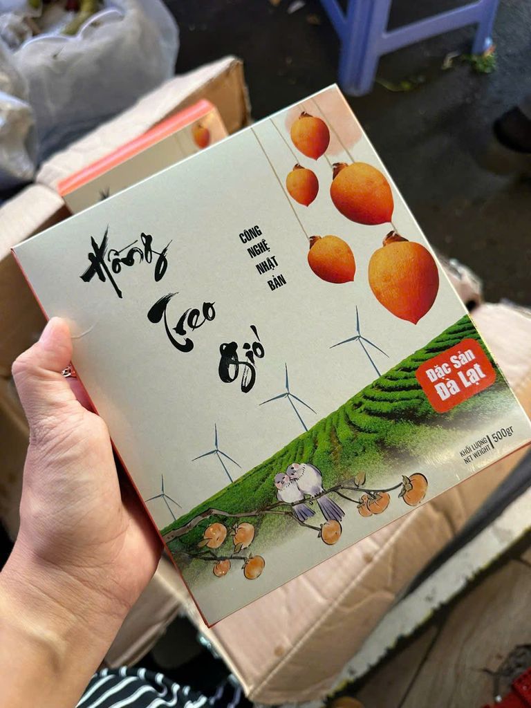 Hồng treo gió (Hộp 500gr)