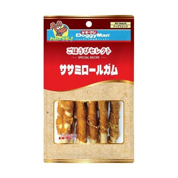 Que cuốn thịt gà cho chó 10 cây Doggyman