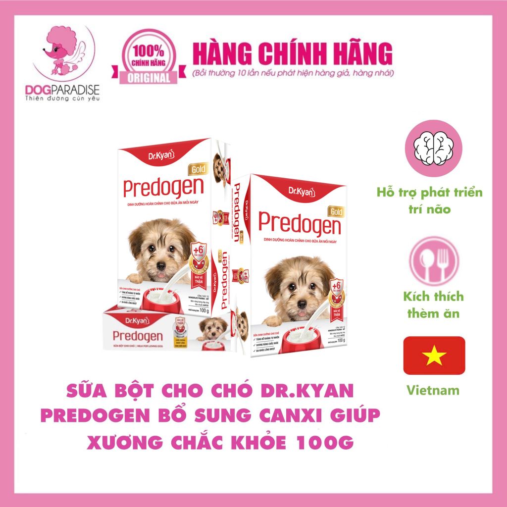 Sữa bột cho chó Predogen | Dr.Kyan