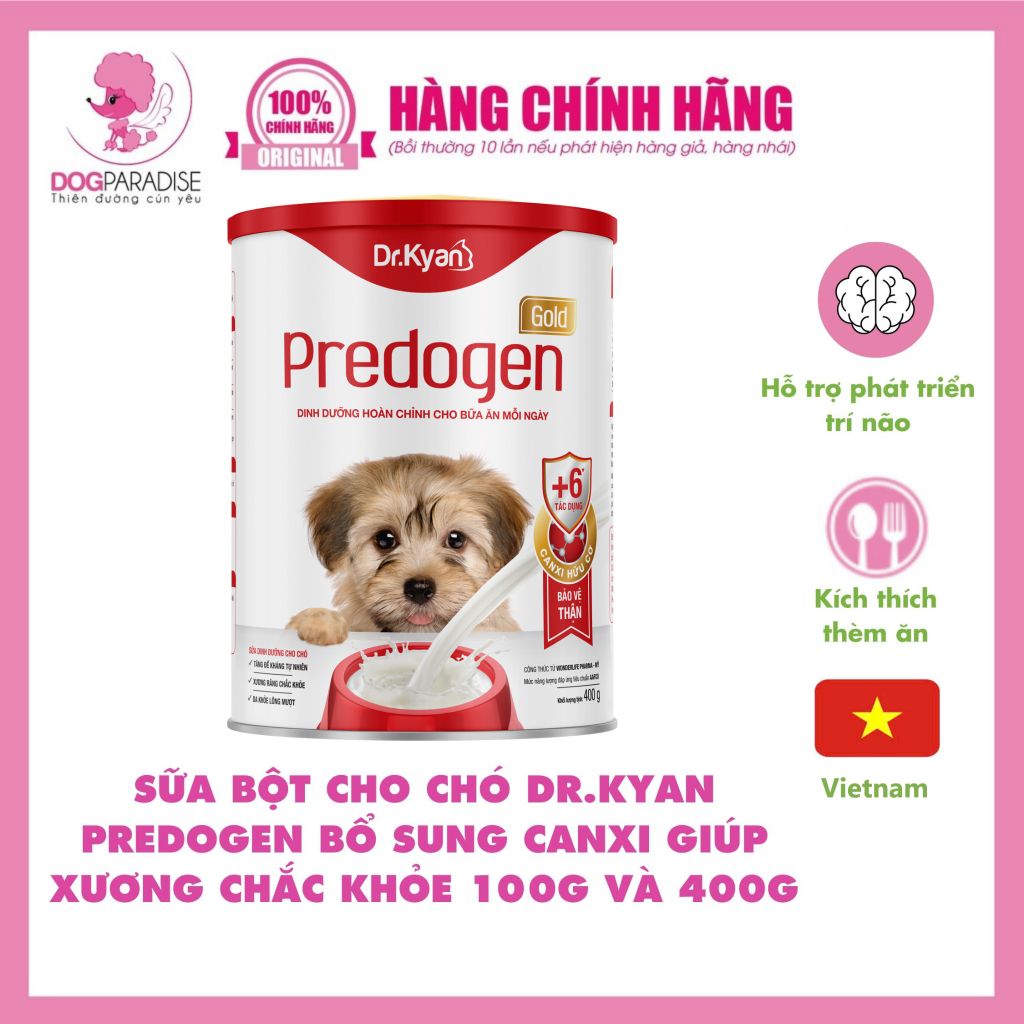 Sữa bột cho chó Predogen | Dr.Kyan