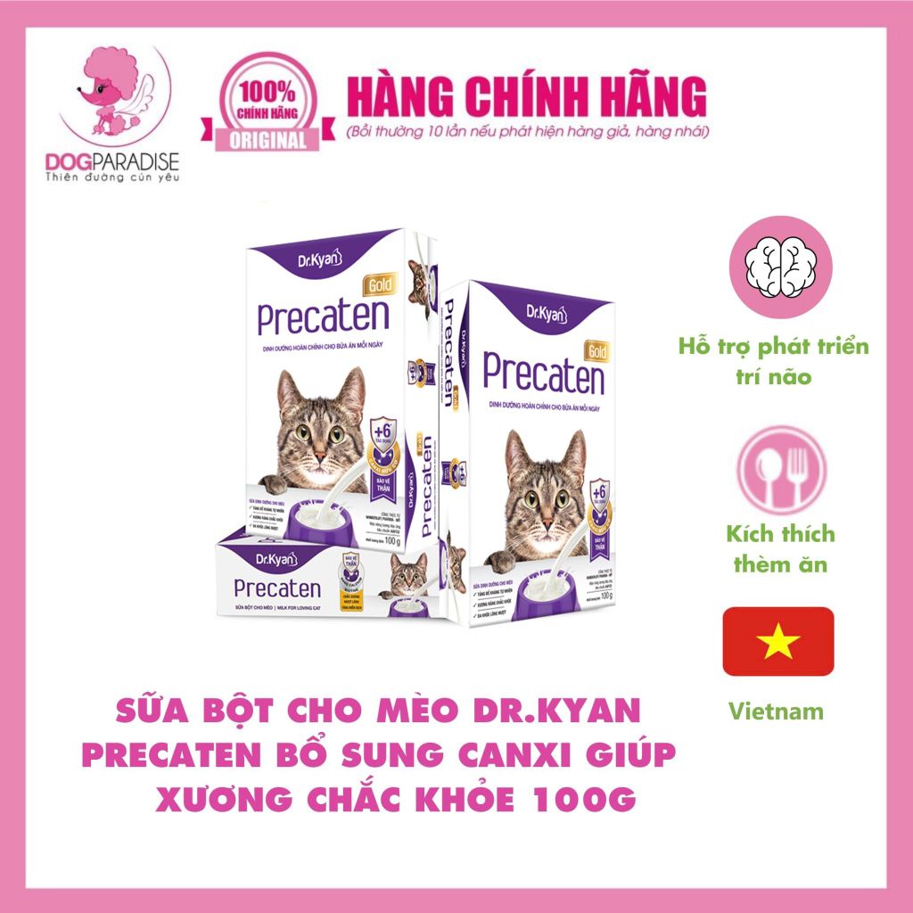 Sữa bột cho mèo Precaten| Dr.Kyan