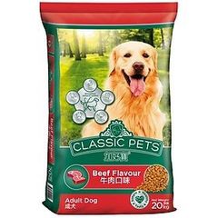 Thức ăn hạt cho cho chó trưởng thành Classic Pets 400g vị bò