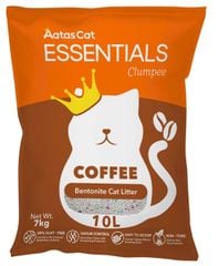 Cát vệ sinh kháng khuẩn cho mèo Aatas Cat Essentials đủ mùi 10L/7Kg