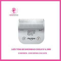 Lưỡi tông đơ Shernbao Cool8 5F 6.3mm D series cho dòng CAC-878