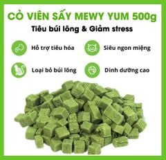 Cỏ gà viên Catnip sấy thăng hoa tiêu búi lông giảm stress