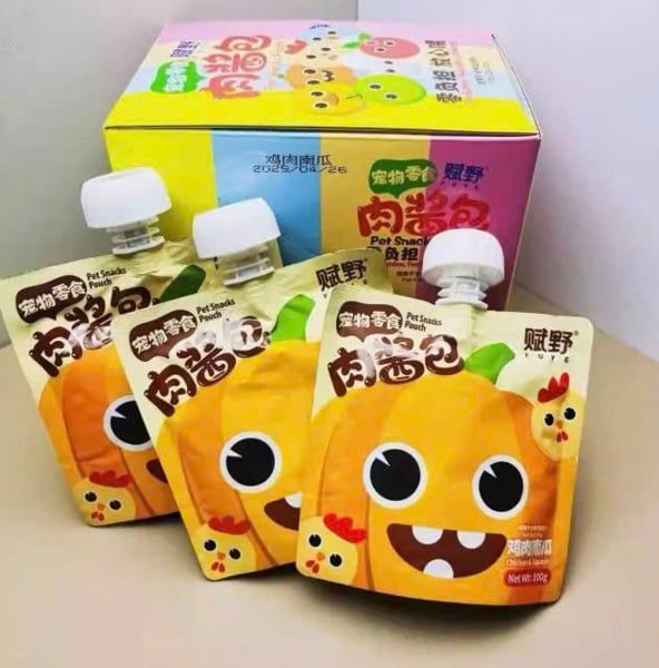 Pate Fuye nắp vặn thịt gà bí đỏ