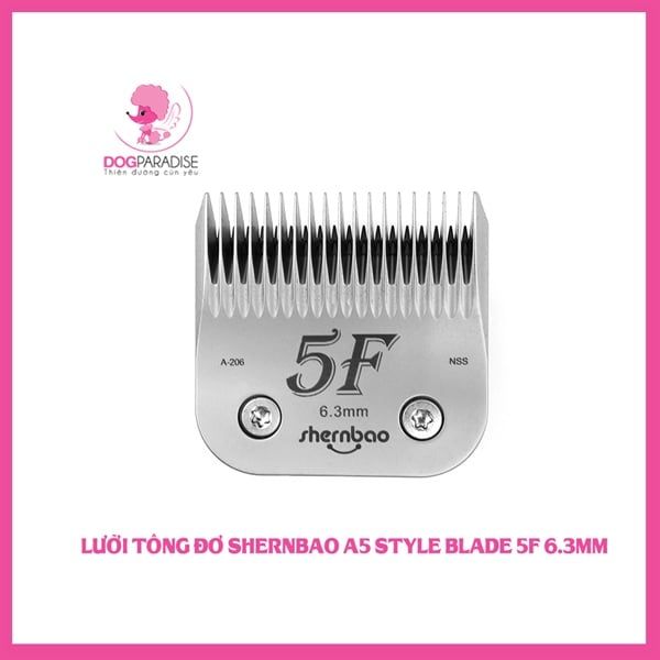 Lưỡi tông đơ Shernbao A5 Style Blade 5F 6.3mm