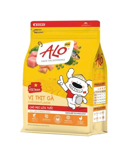 Hạt Alo vị thịt gà cho chó mọi lứa tuổi