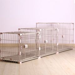 Chuồng chó mèo cao cấp DS2 - Size M 67x47x50.5 - màu Be