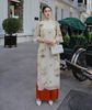  AD07-Áo Dài Tứ Hoa 