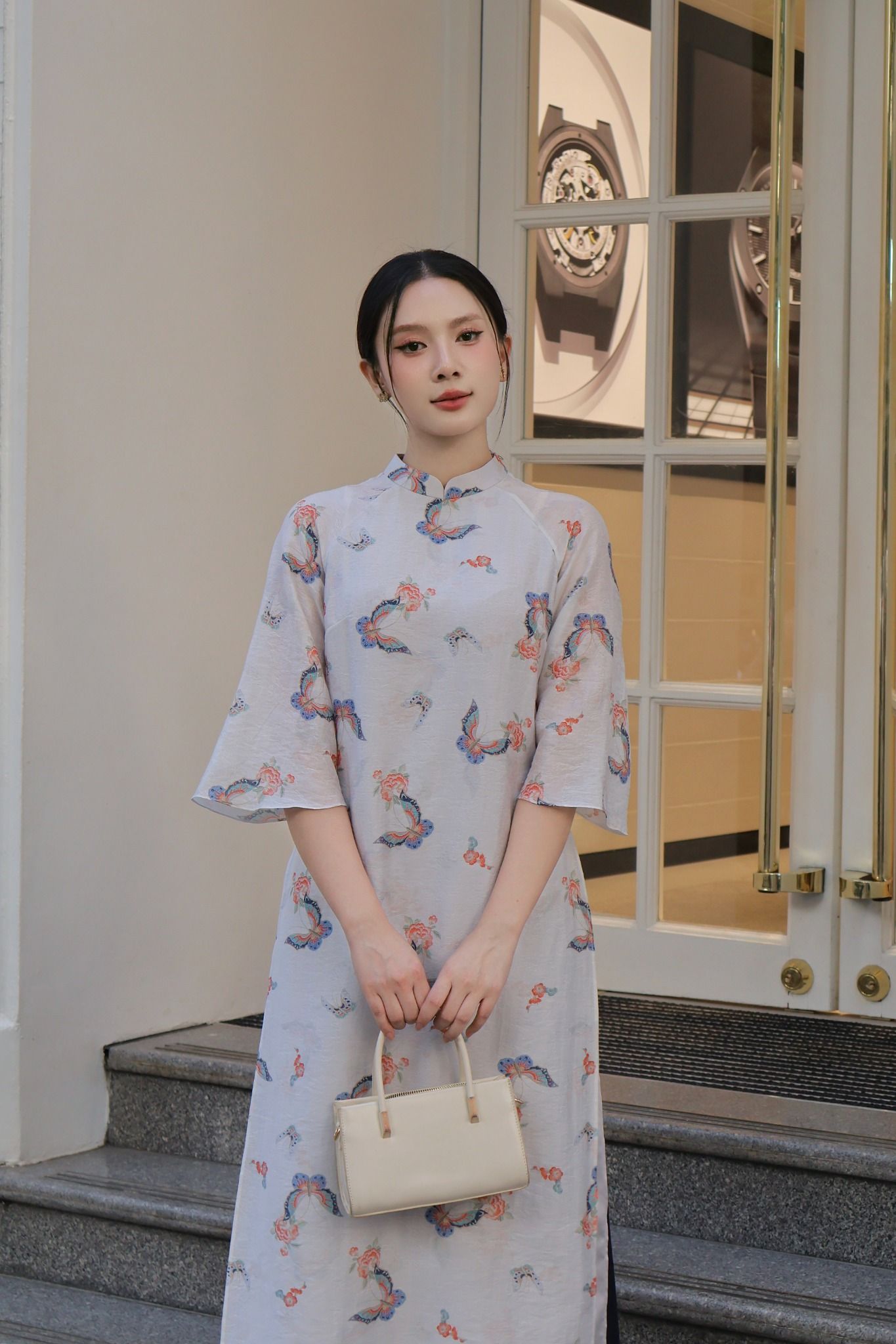  AD06-Áo Dài Vân Điệp 