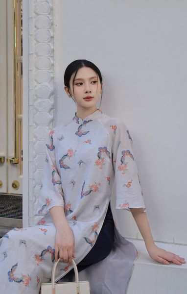  AD06-Áo Dài Vân Điệp 
