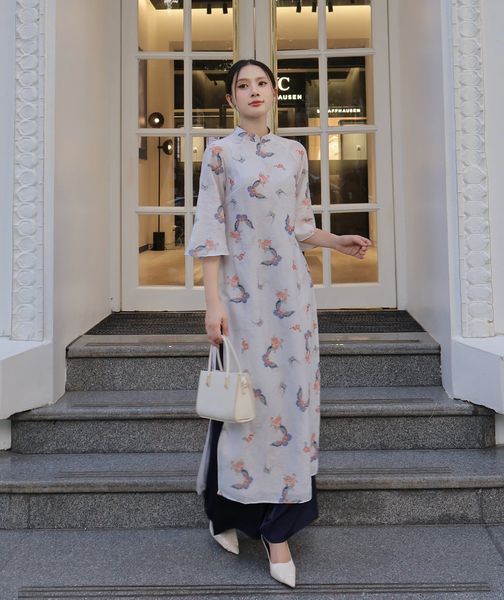  AD06-Áo Dài Vân Điệp 