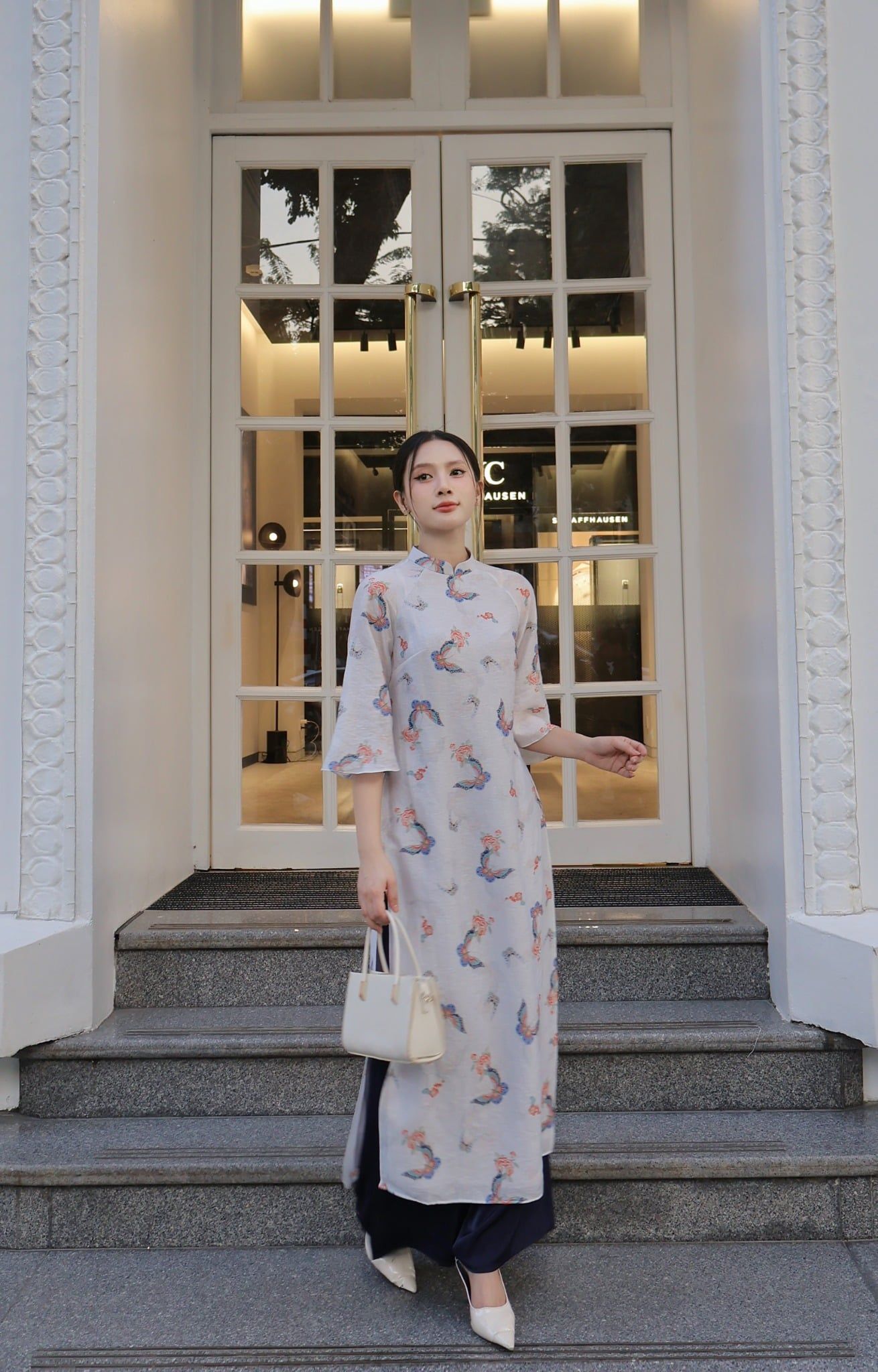  AD06-Áo Dài Vân Điệp 