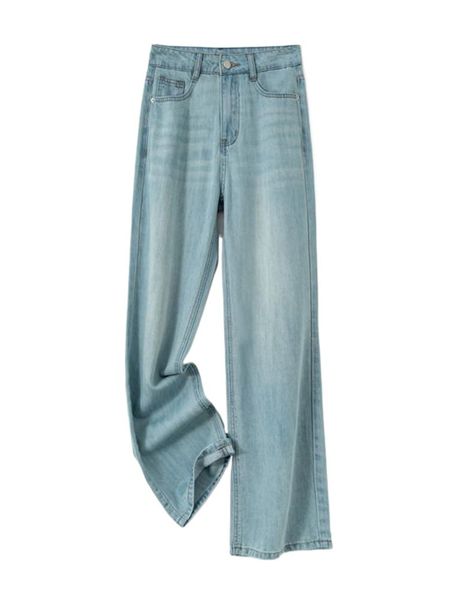  Q330-Quần Jeans Lụa Mềm Mại Wash Nhẹ 