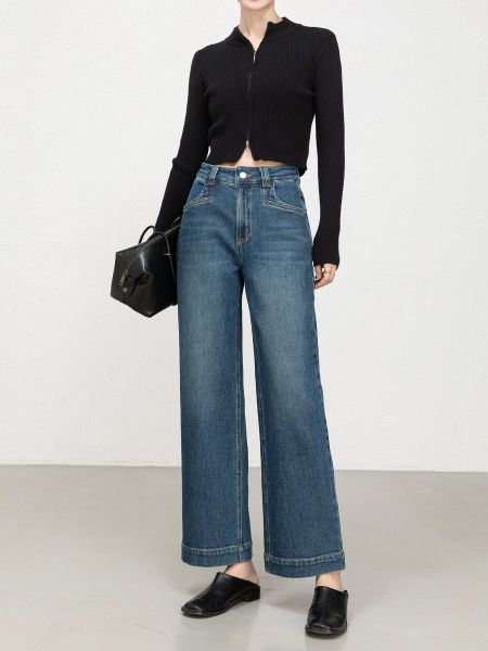  Q344-Quần Jeans Lụa Mềm Mại Kiểu Hàn Quốc 