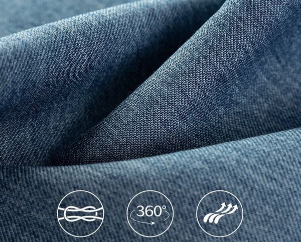  Q360-Quần Jeans Ống Đứng Co Dãn 4 Chiều Lật Lai Nghệ Thuật 9 Tấc 