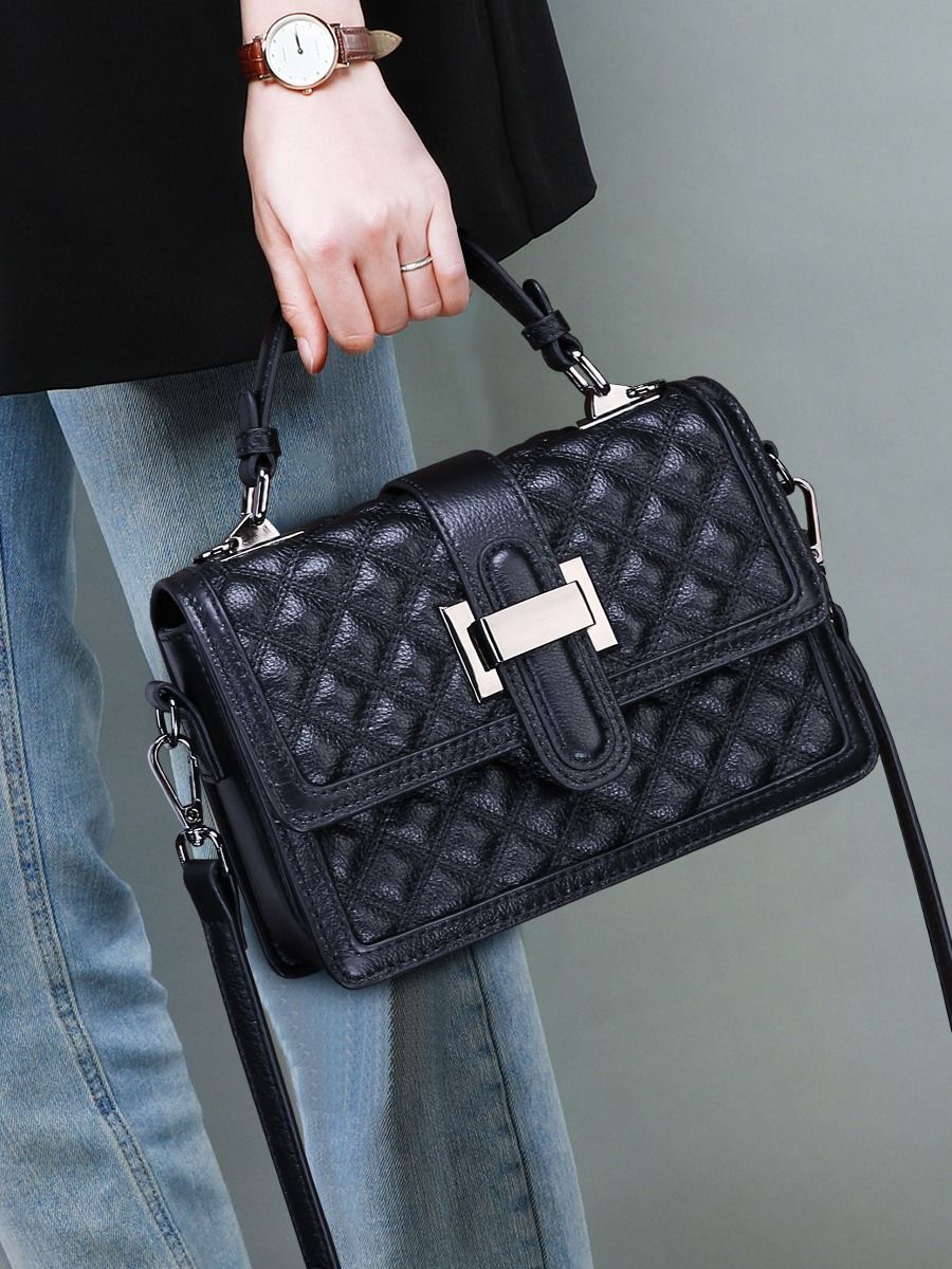  TX155-Túi Xách Da Thật Đeo Chéo Họa Tiết Độc Đáo 