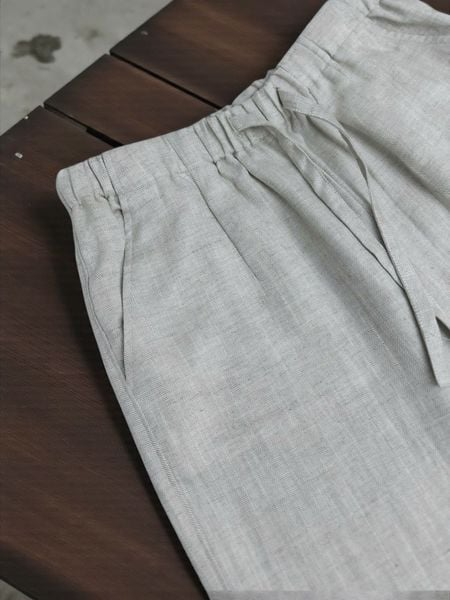  Q353- Quần Suông Linen Tencel Dây Rút 