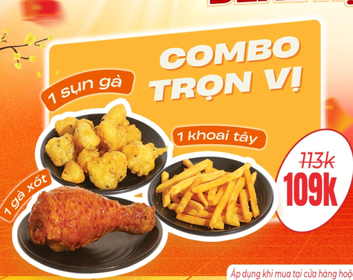  COMBO TRỌN VỊ 