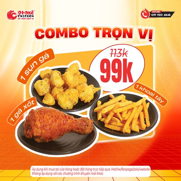  COMBO TRỌN VỊ 