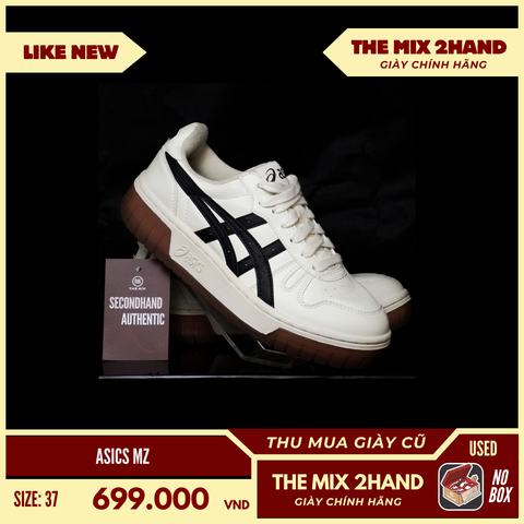 Asics Court MZ Cream Black Gum - Size 37