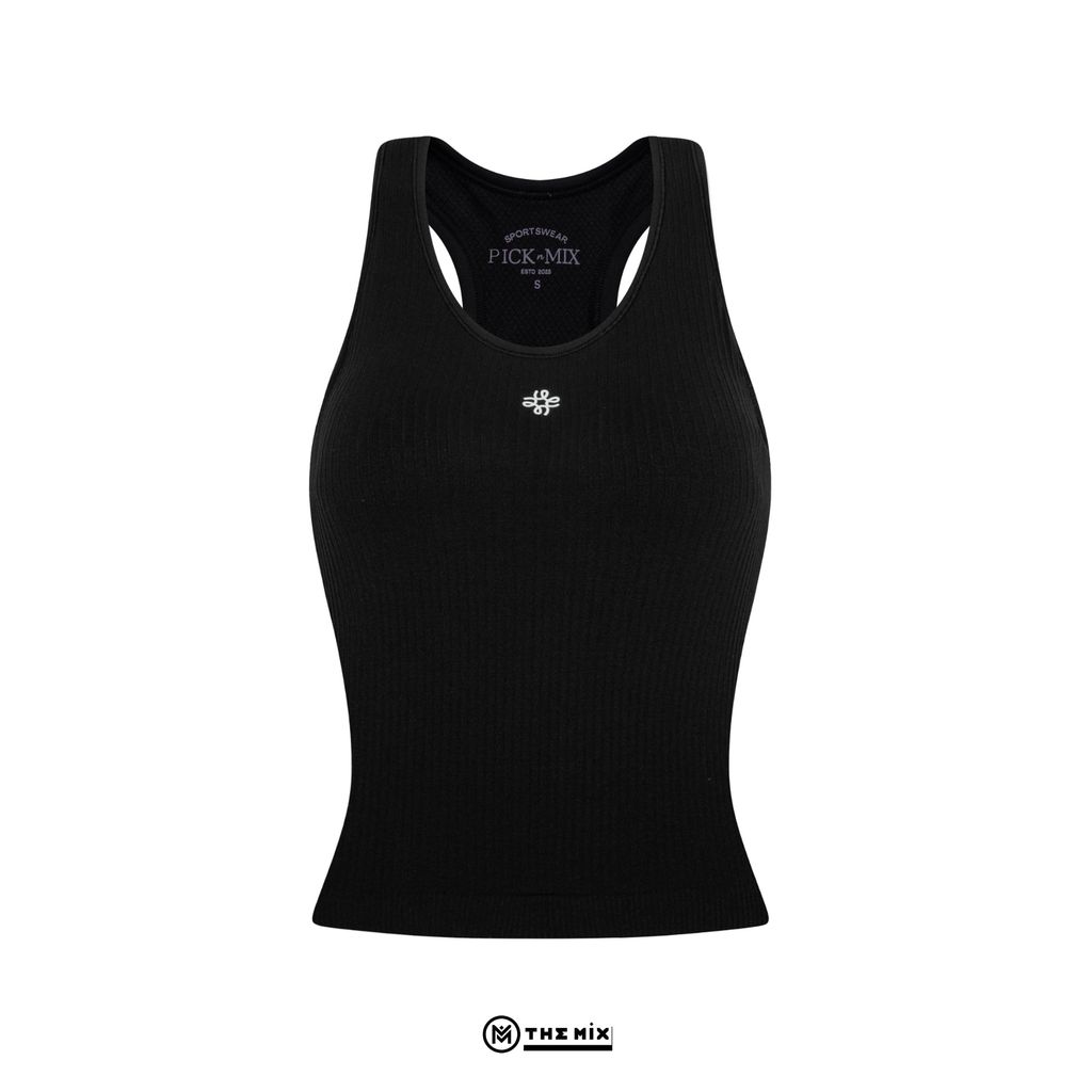 Áo thể thao nữ Mix Top - Đen