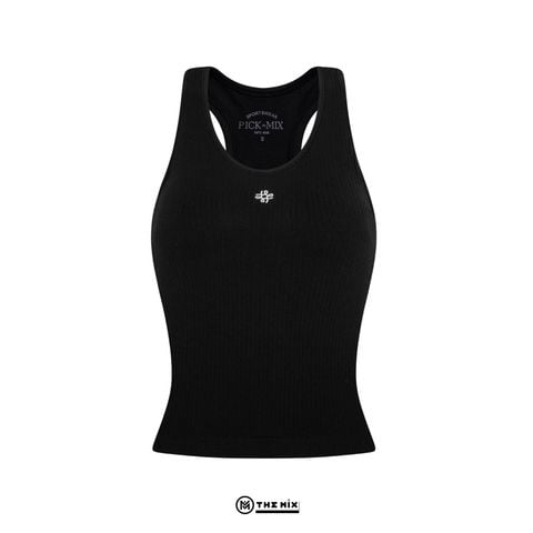 Áo thể thao nữ Mix Top - Đen