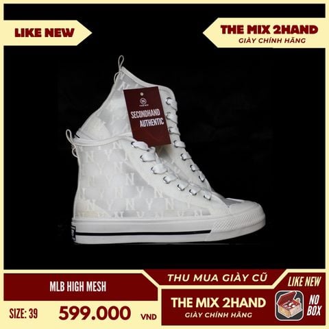 MLB High Mesh Trắng - Size 39