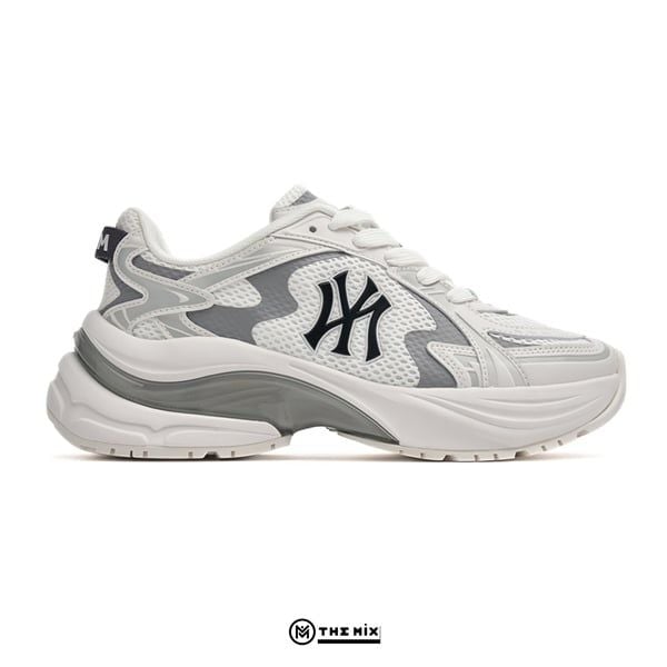 MLB Curve Runner NY Trắng Xám 2025