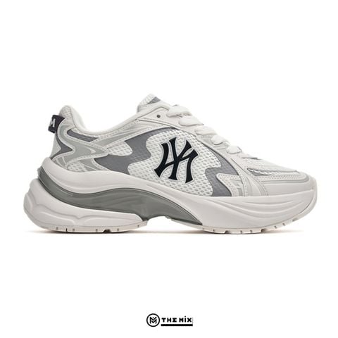 MLB Curve Runner NY Trắng Xám 2025