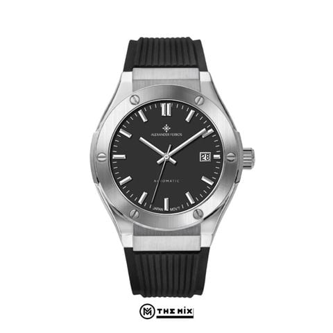 Đồng Hồ Alexander Ferros Classic Black Silver 40mm - 2242S-01