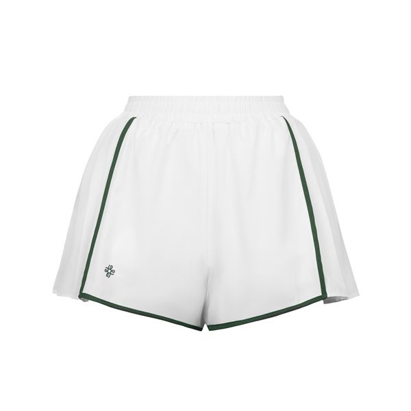 Quần thể thao nữ Tennis Short - Trắng Xanh