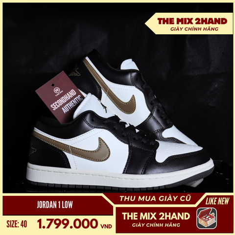 Nike Air Jordan 1 Low Shadow Brown - Size 40