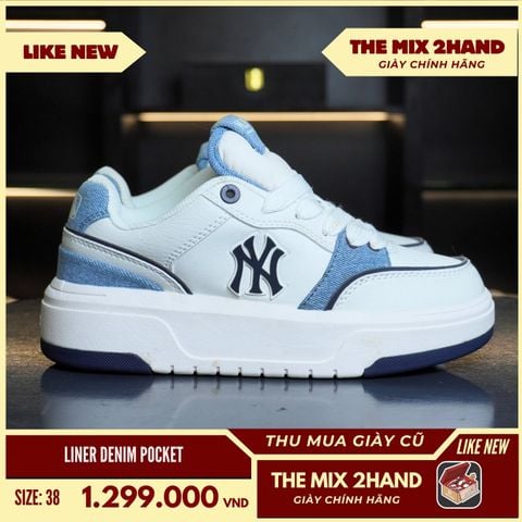 MLB Chunky Liner Low Denim - Size 38