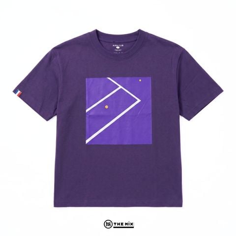 Áo Aura Club Baseline Boxy Tee - Tím