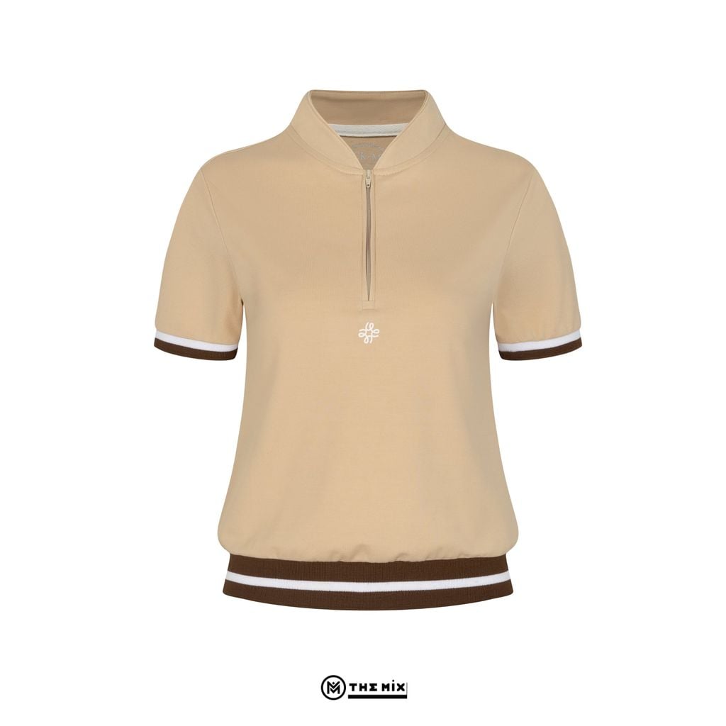 Áo thể thao nữ Royce Polo - Beige