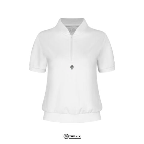 Áo thể thao nữ Royce Polo - Trắng